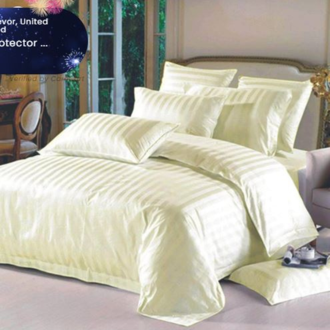 Cotton Satin Duvet Cover Set 04